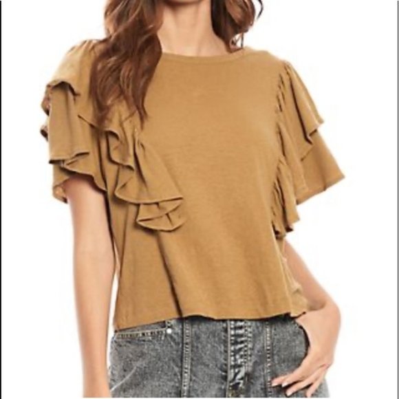 Ripple Tee •Fall •Gold - Picture 2 of 8